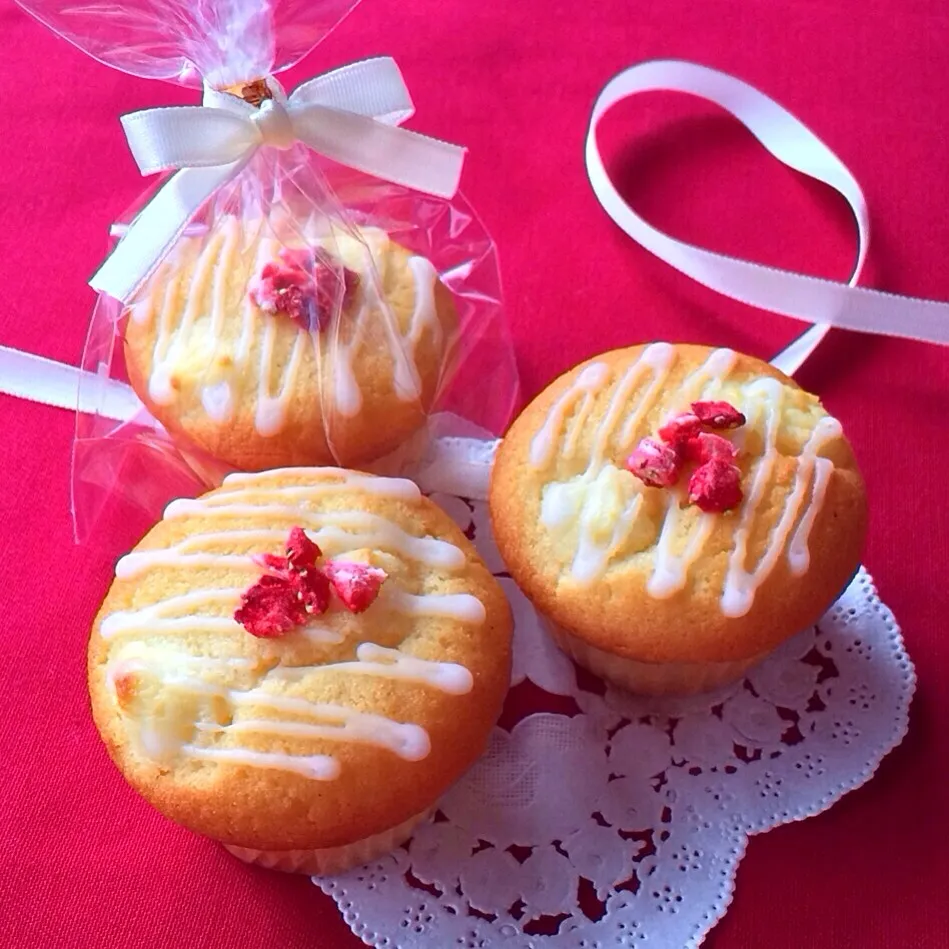 ベリークリームチーズマフィン|sweetさん
