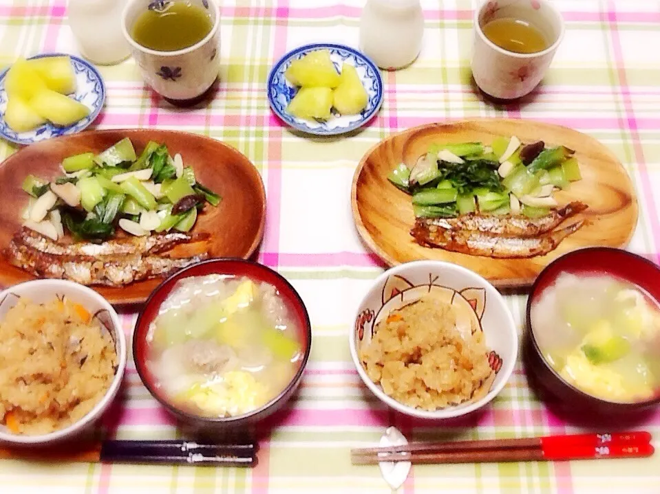 晩ご飯(♡ŐωŐ)(ŐωŐ♡)|さとう かおりさん