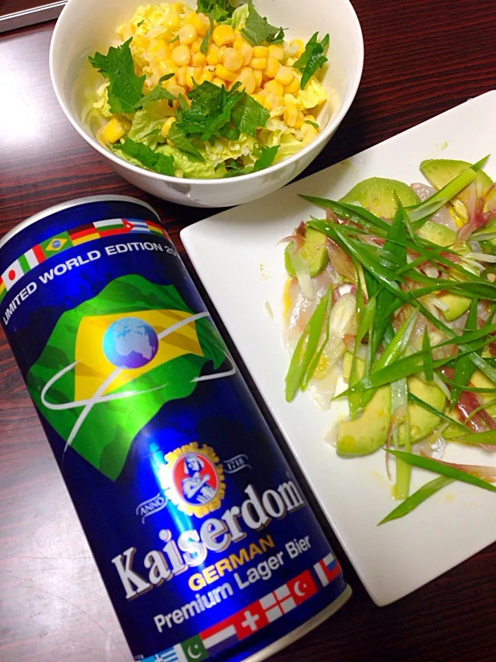Ｗ杯決勝を前に…ドイツビール1Ｌ（笑）|タカパパさん