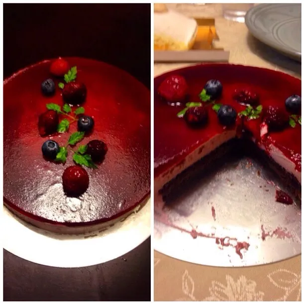 Raspberry Mousse cake|ダイアナさん