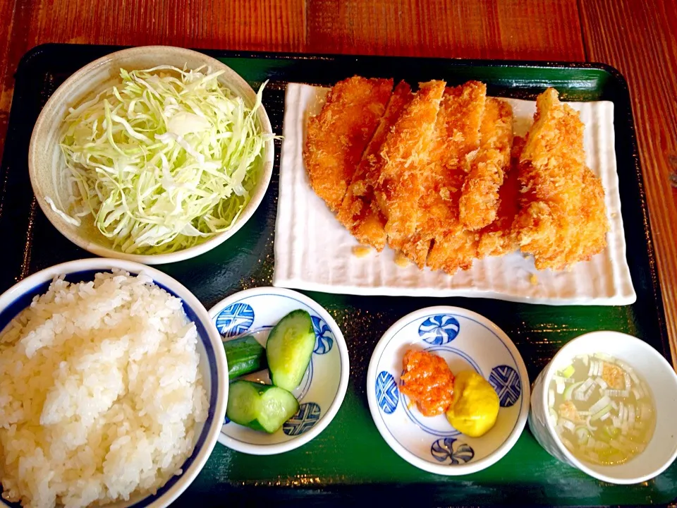 鶏カツ定食並|yさん