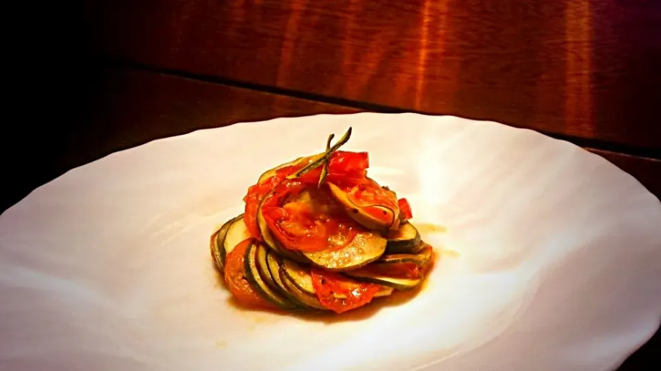 Snapdishの料理写真:millefeuille ratatouille|shionさん