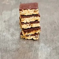 Chocolate Peanut-butter Rice Crisp Bar