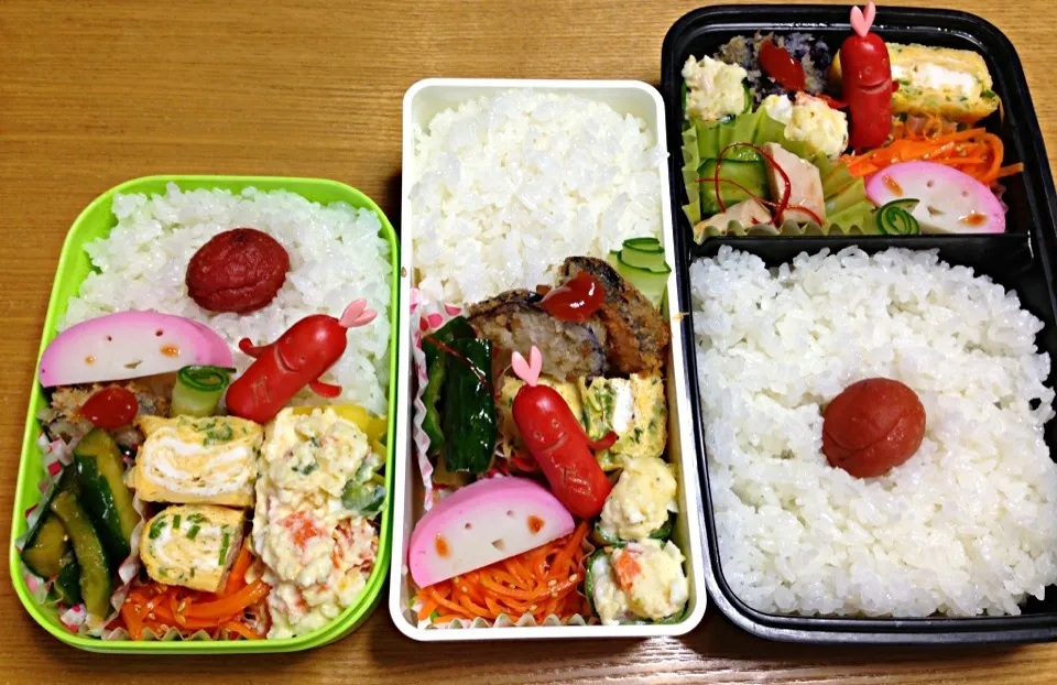 ７月１１日３人弁当|川上千尋さん