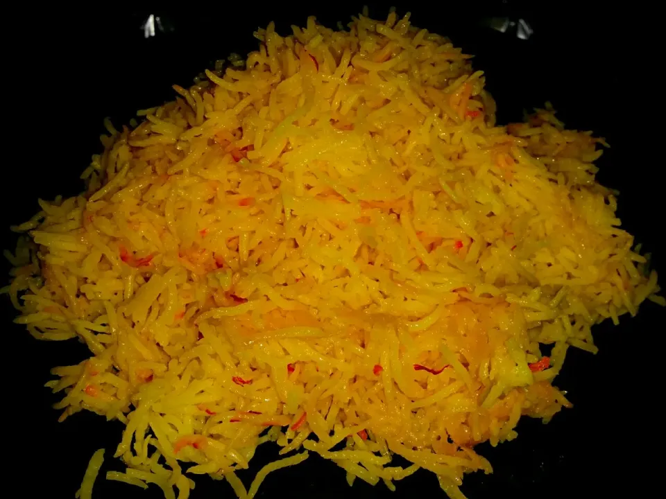 Snapdishの料理写真:saffron rice|SarahJayeさん