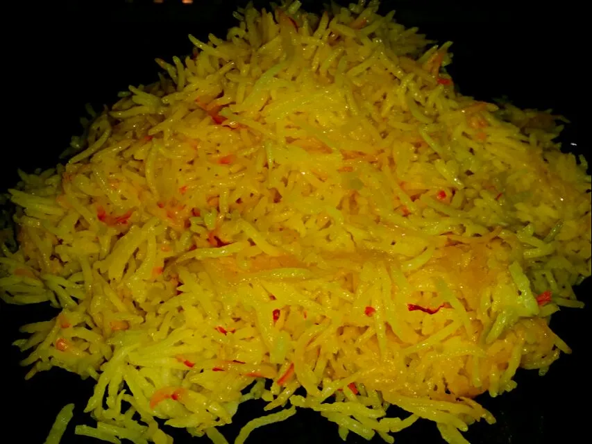 Snapdishの料理写真:saffron rice|SarahJayeさん