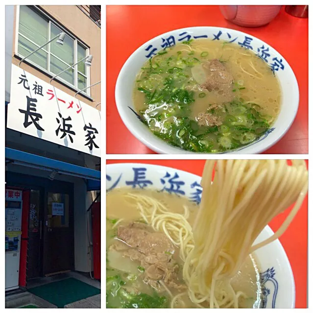 一杯400円の長浜ラーメン@福岡・元祖 長浜屋(本物の元祖のお店近くの偽物)|juneshunさん