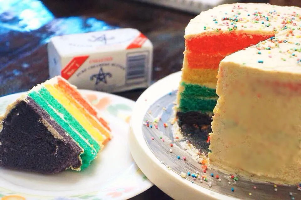 Rainbow cake|brendieeeさん