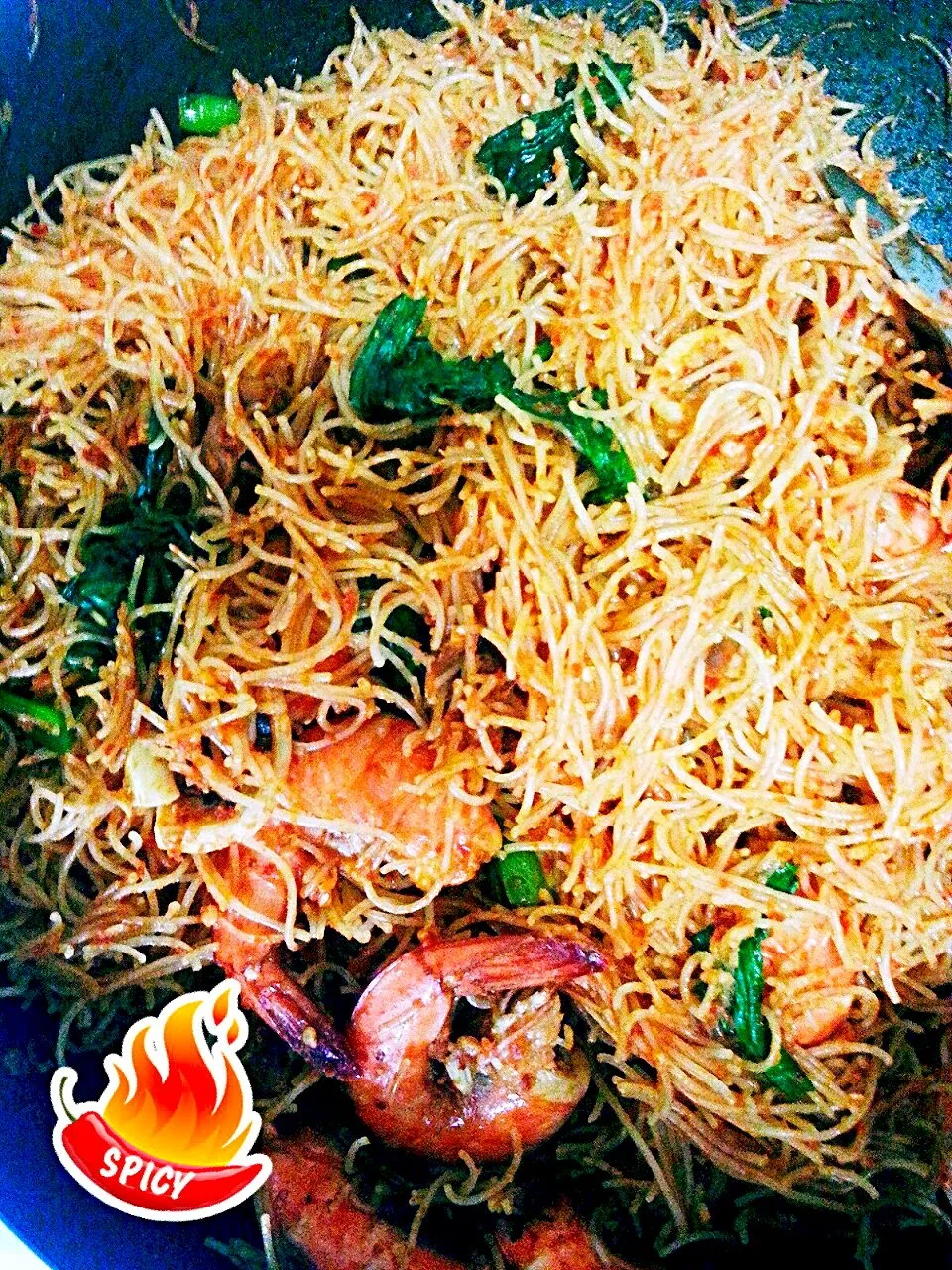 Fried Bee Hoon seafood #malay #Ramadan #Hidangan pembuka|Nuraihanさん