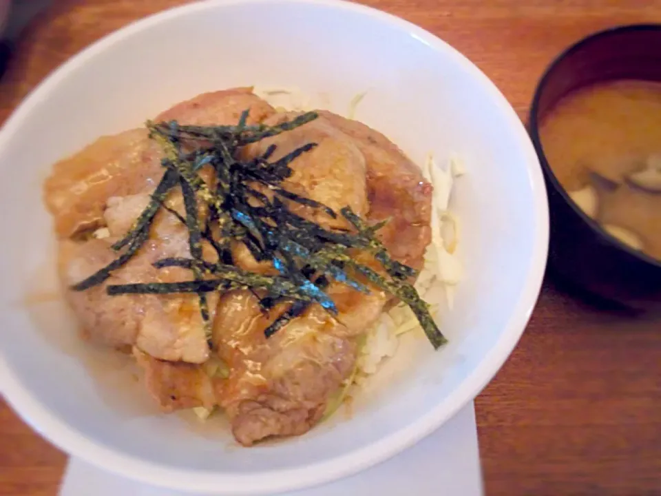 豚の照り焼き丼|akikanさん