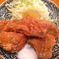 マグロの唐揚げ定食|としゆきさん