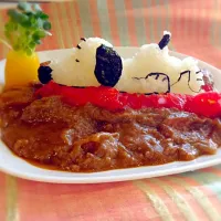 暑い〜カレー