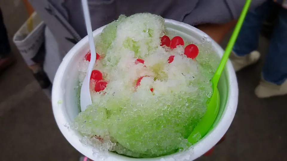 Melon Kakigori #JapaneseCuisine #EnnichisaiIndonesia|dyka septaniaさん