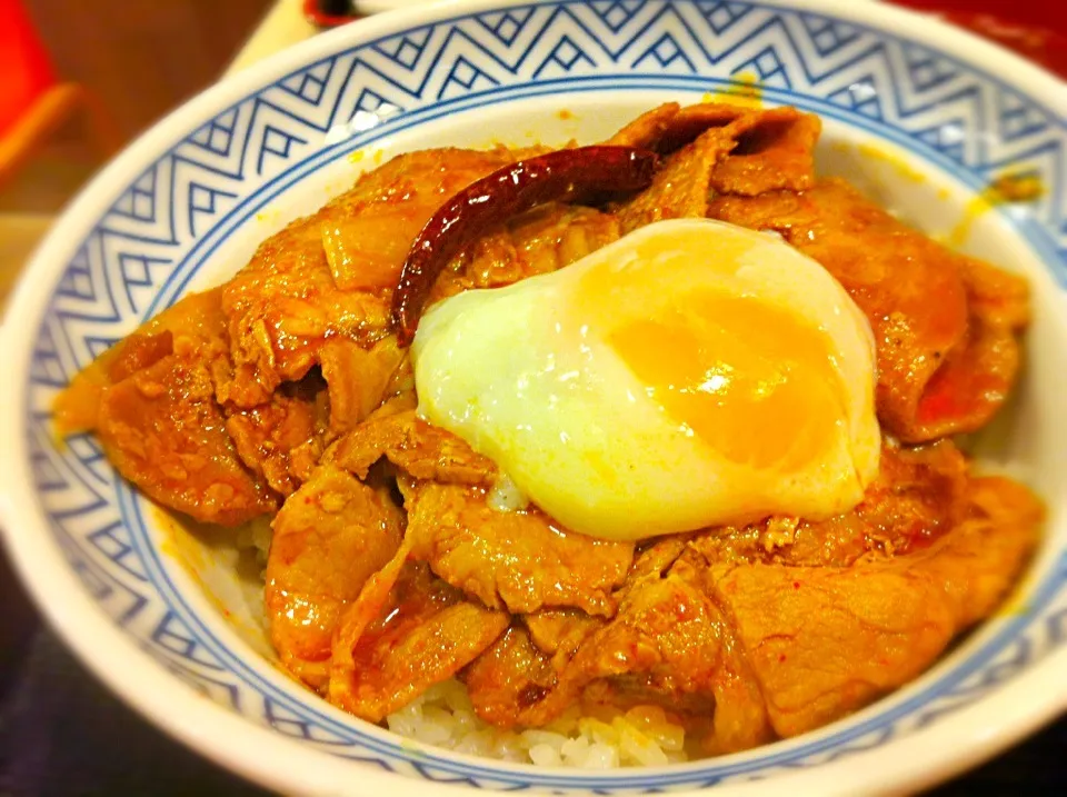 Spicy Yakiniku Pork Bowl|空気さん