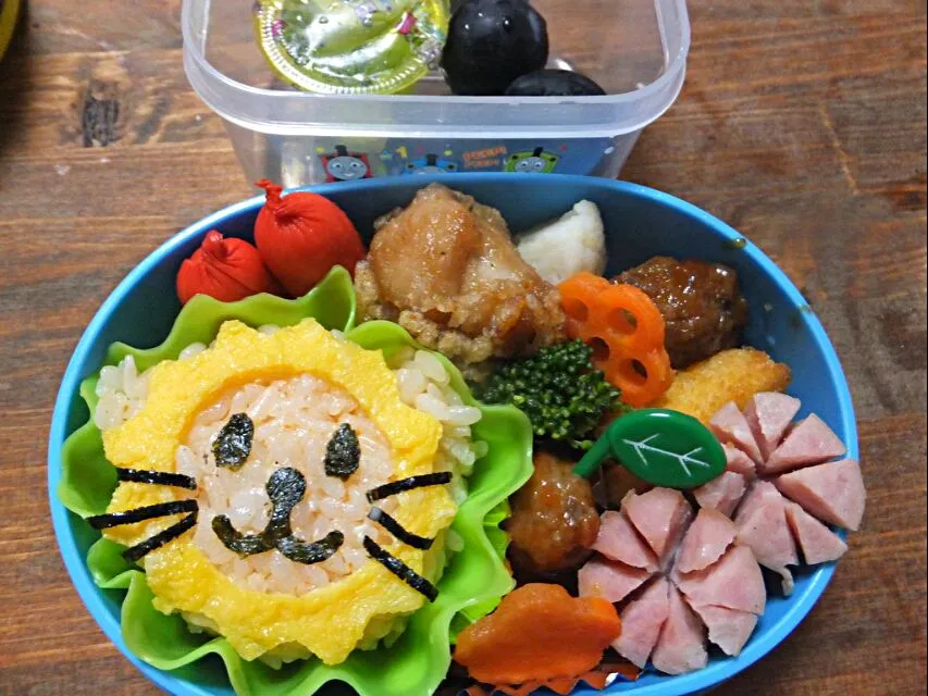 ちびさんのライオン弁当|ちいぼうさん