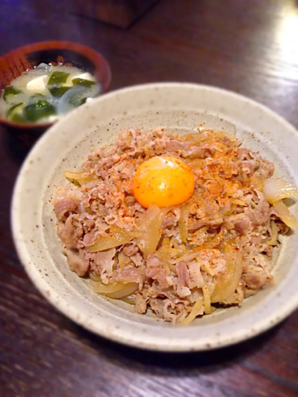 息子飯❤️特盛り牛丼|miiiーna"さん