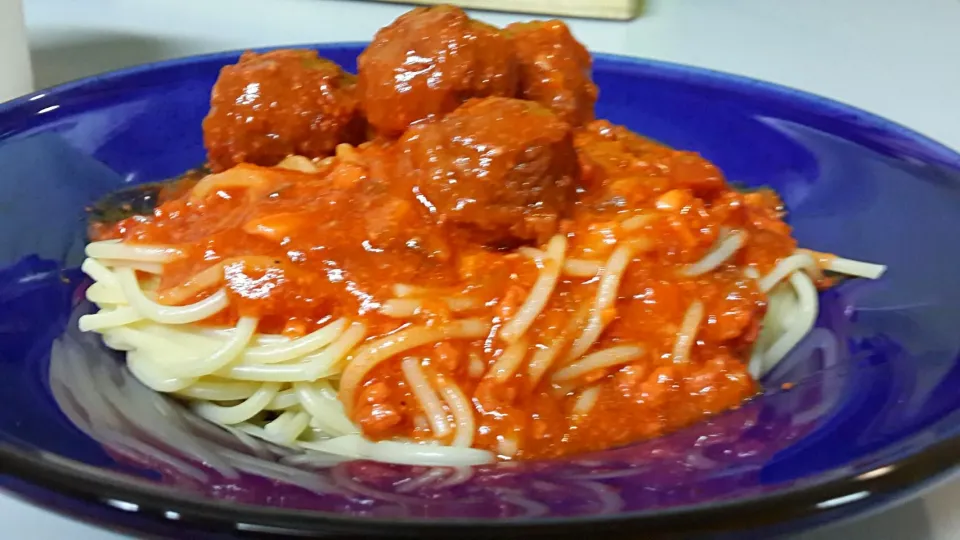 Spaghetti meatballs|EriLorn foodtripさん