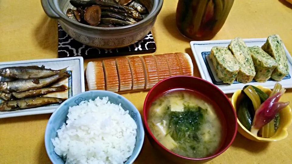 山本真希さんの小鮎の甘露煮の朝ごはん☆|ゆっこさん