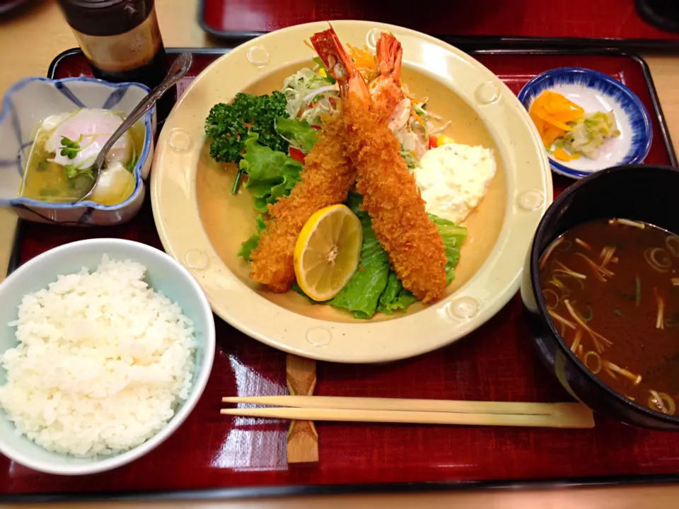 えび三郎 大海老フライ定食|Kojiさん