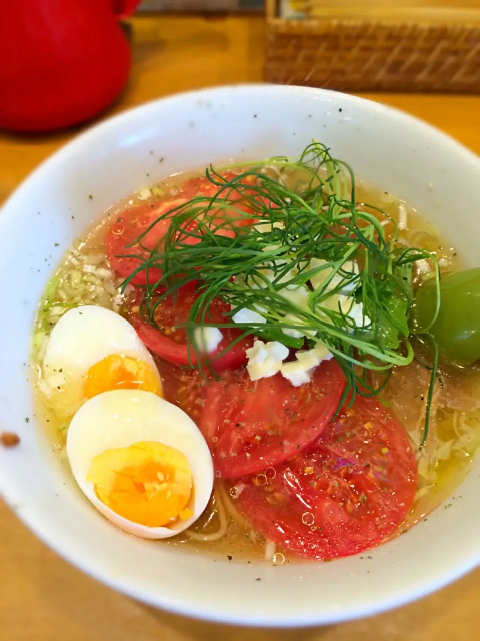 Hululu風 フルルの冷やしSOBA＋塩味玉|morimi32さん