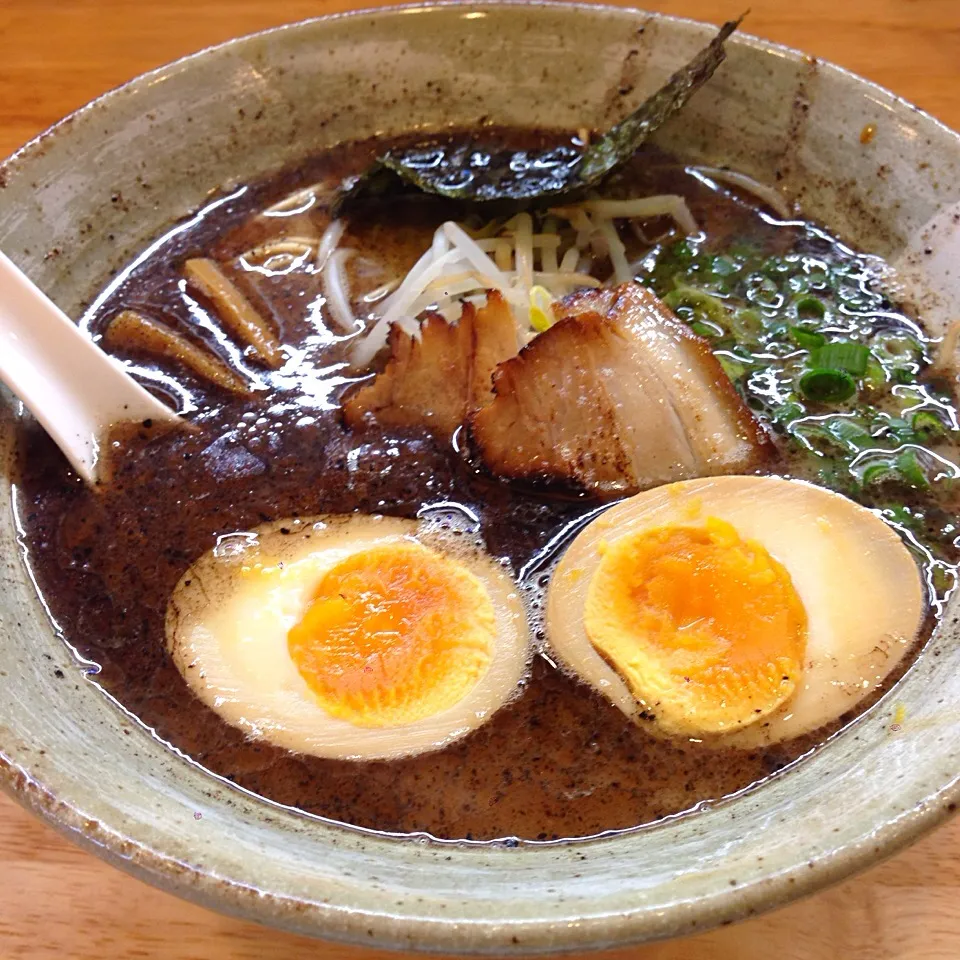 とりとんこつラーメン ＋ 半熟味玉|Mr Tさん