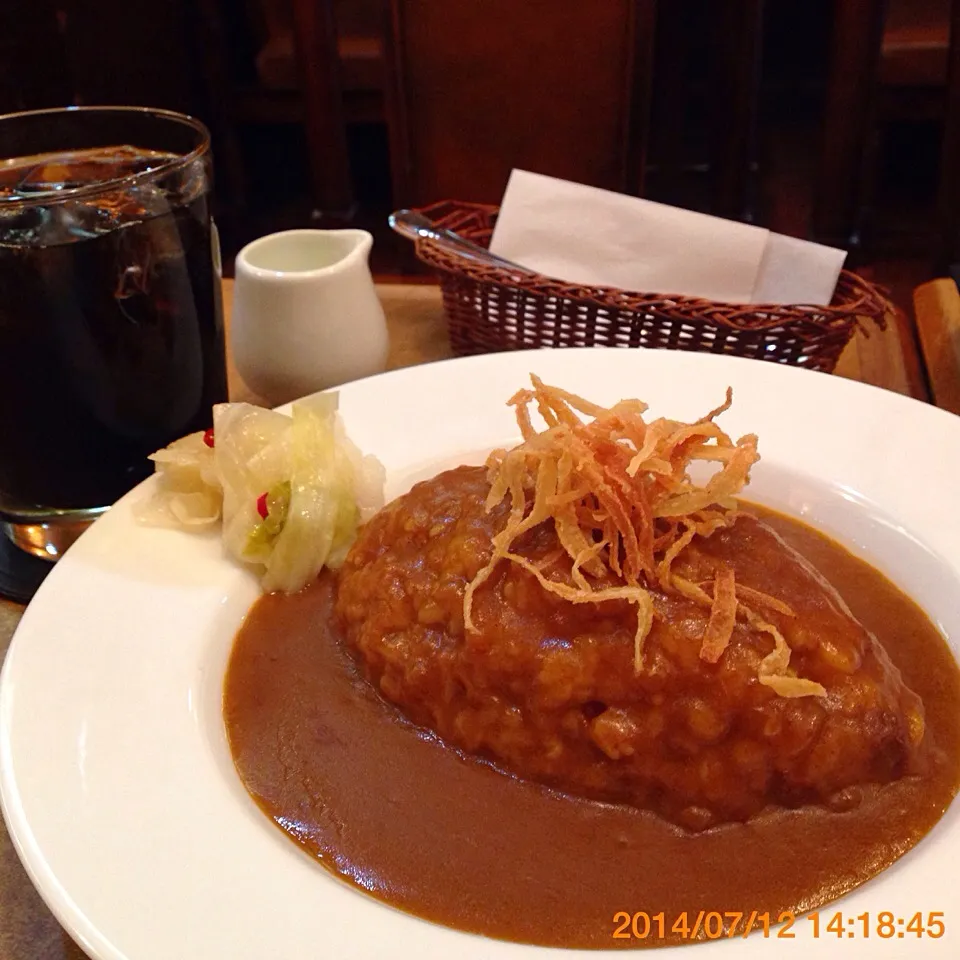 Snapdishの料理写真:なかおか珈琲の淡路島カレー|カリヤ レイイチロウ。さん