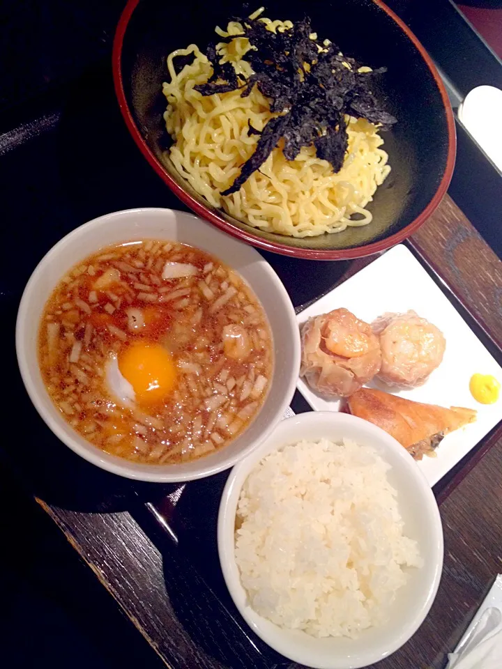 醤油玉子つけ麺点心セット|yさん