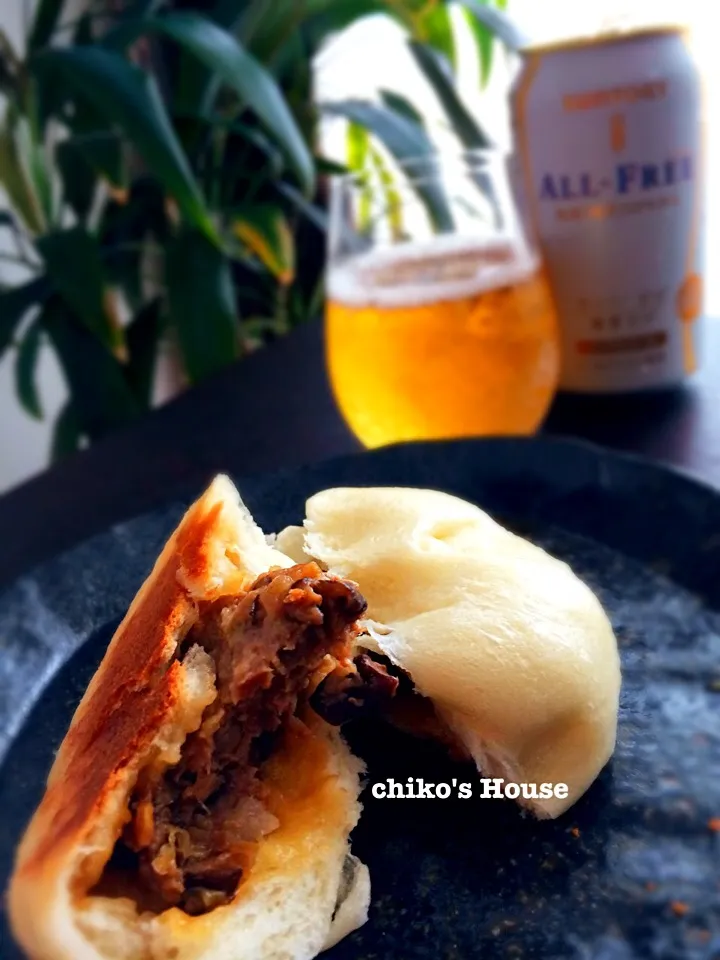 肉まんーカリカリ蒸し焼きバージョンー|chikoのおうちさん