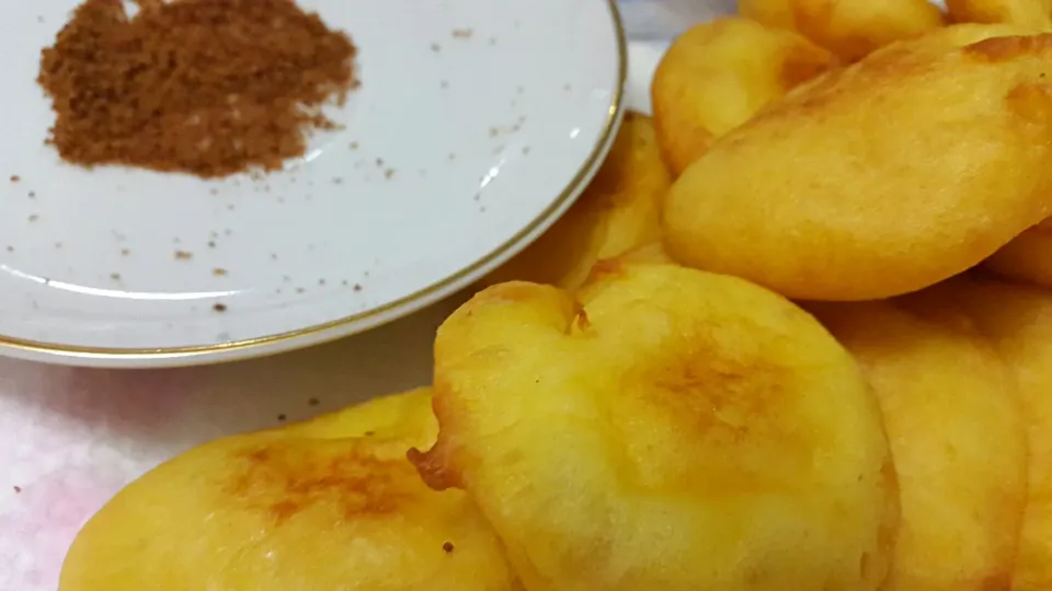 friedbread w/palm organic sugar|myra budimanさん