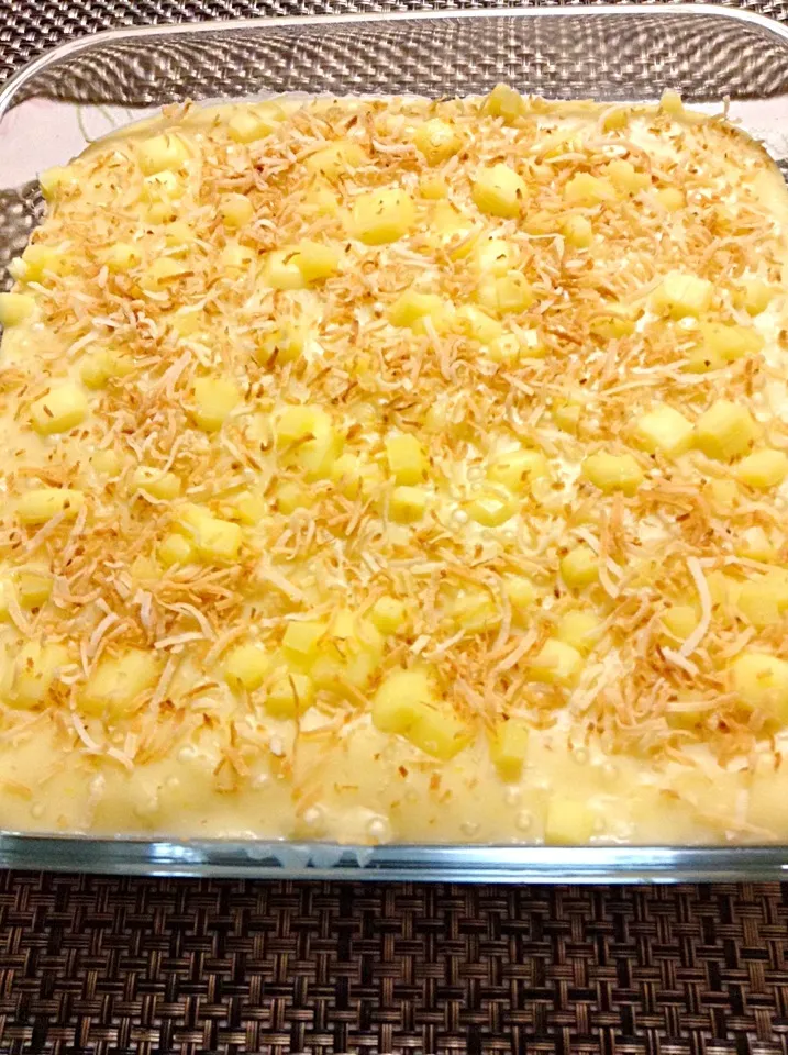 Maja blanca with cheese and coconut flakes|Jenelyn Noguchiさん