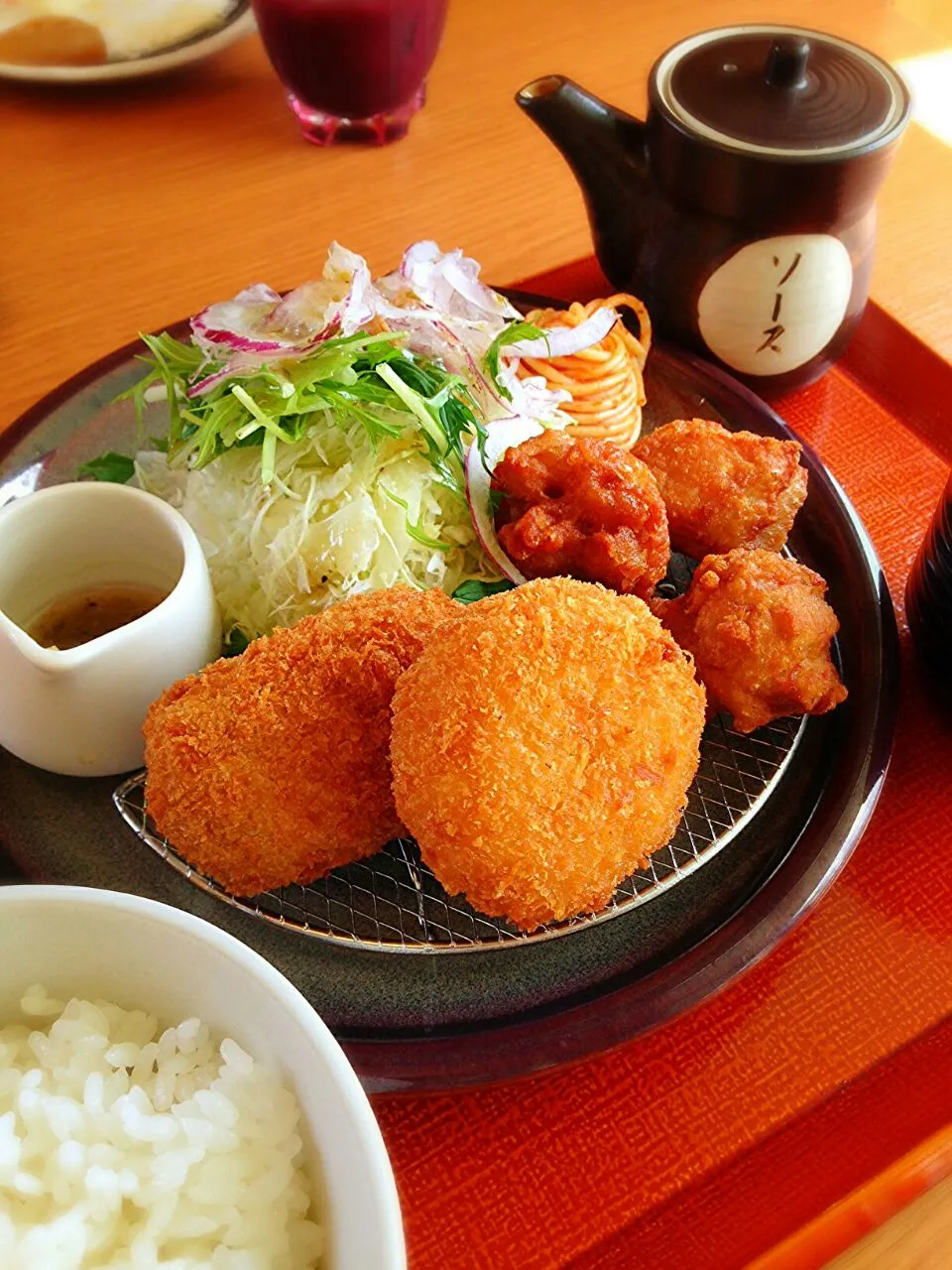 菜々家でお昼ご飯。菜々家ランチ。|ちはるさん