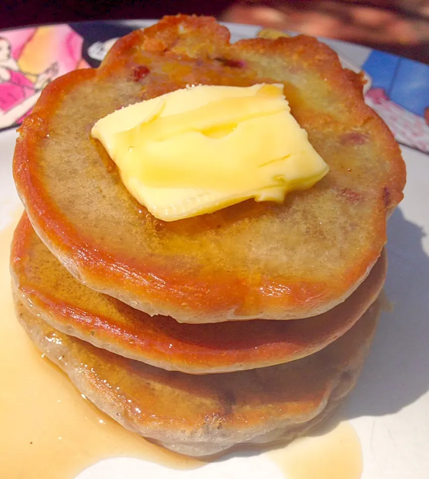 Blackberry and Roasted Pecan Pancakes for Breakfast|Cheryl Melnickさん