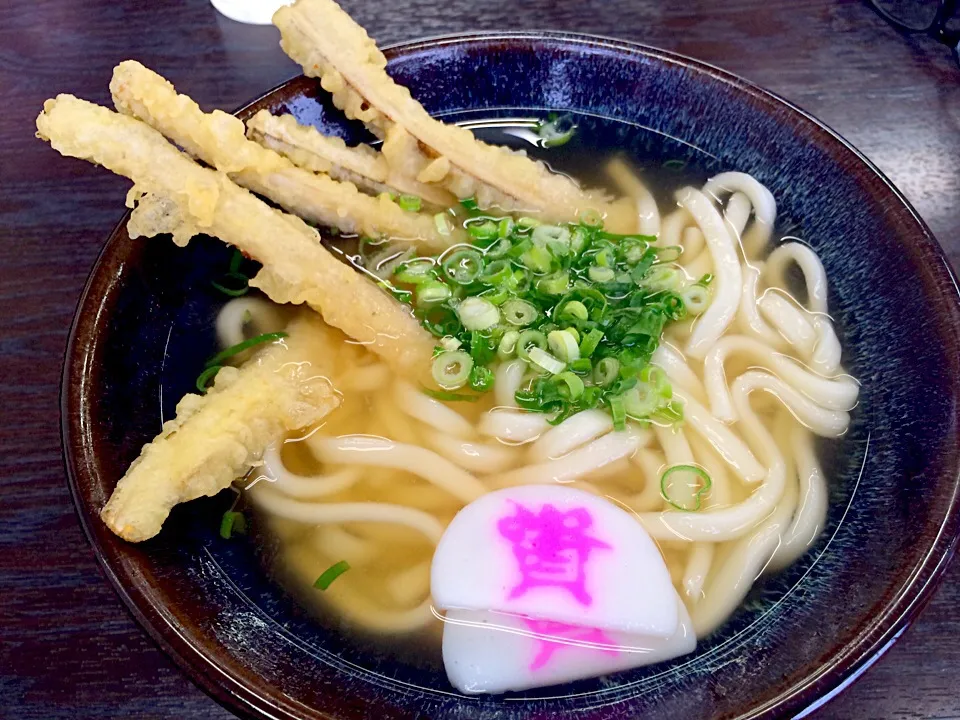 ごぼ天うどん|なるさんさん