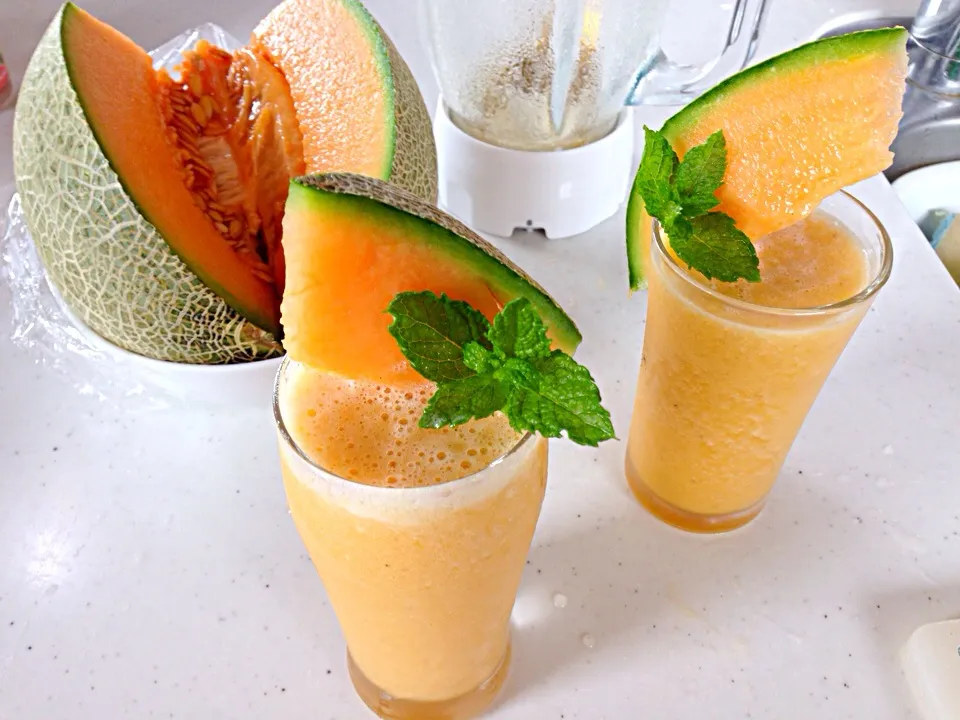 Mango Melon smoothie|viviさん