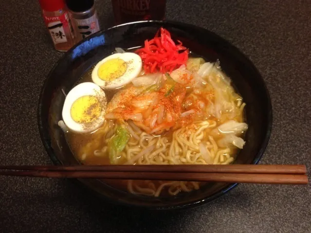 マルちゃん正麺、味噌味！ू(๑ ›◡ु‹ ๑ ू)✨|サソリさん