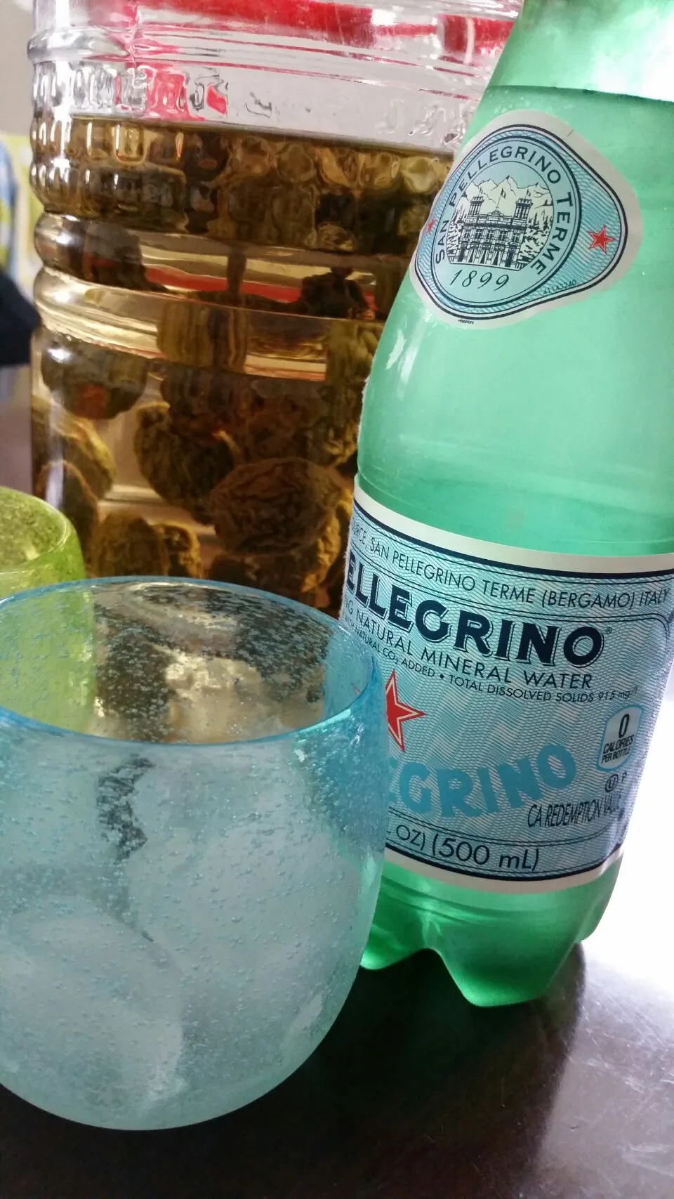 夏は１日1杯のこれで乗りきる。(梅酢をサンペレで割ります)|sniper66さん