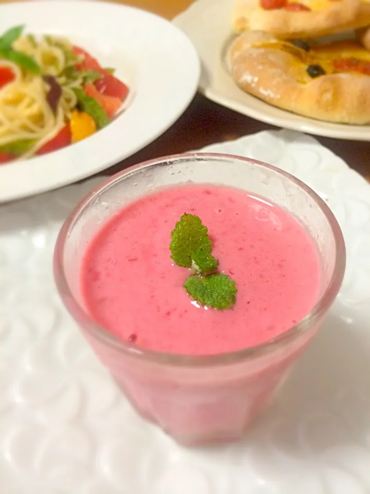 Raspberry smoothie|Masakiさん