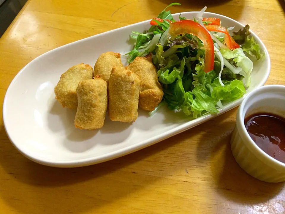 ともさんの料理 おから入りやわらかスティックチキンナゲット♪カレー風味～|みきおさん