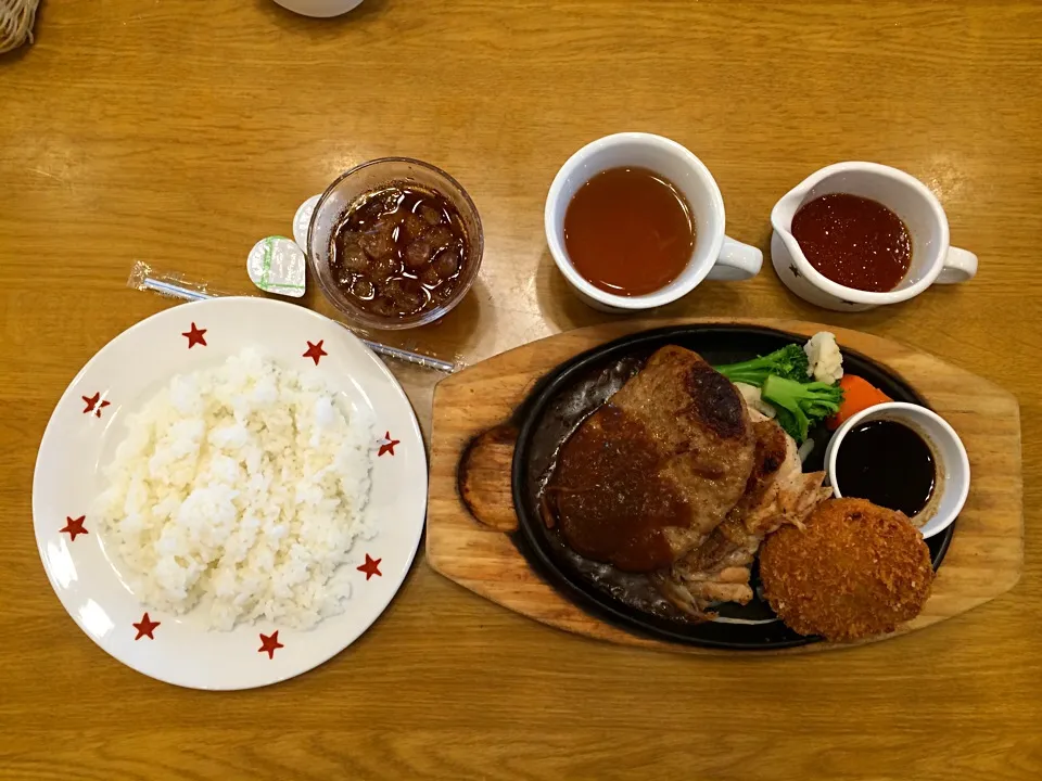 ステーキのどん 日替わりランチ|ばーさんさん