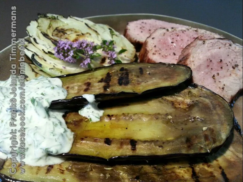 Veal picana, eggplant and fennel|Frank&Jolanda - Eteninbeeldさん