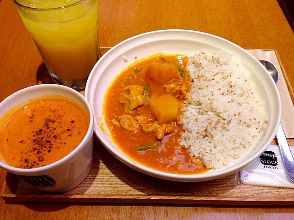 スープストック トーキョー カレーセット|pan☆さん