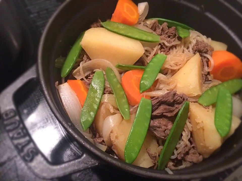 ストウブで無水肉じゃが|たんたんさん