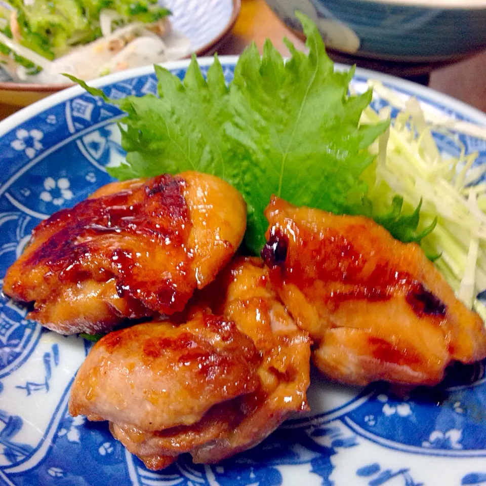 鶏もも肉の照り焼き|オードミィさん