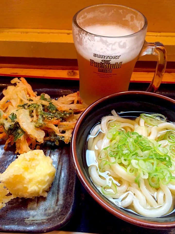 Snapdishの料理写真:さっぱり讃岐✨水道橋麺通団😃東京ドーム応援前の腹ごしらえ😃💕|モモさん