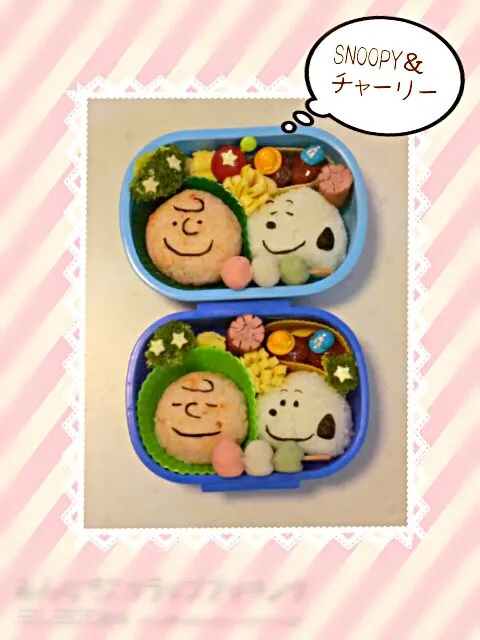 幼稚園児２人のお弁当♡|Mizukiさん