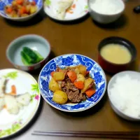 Snapdishの料理写真:肉じゃが|もももさん