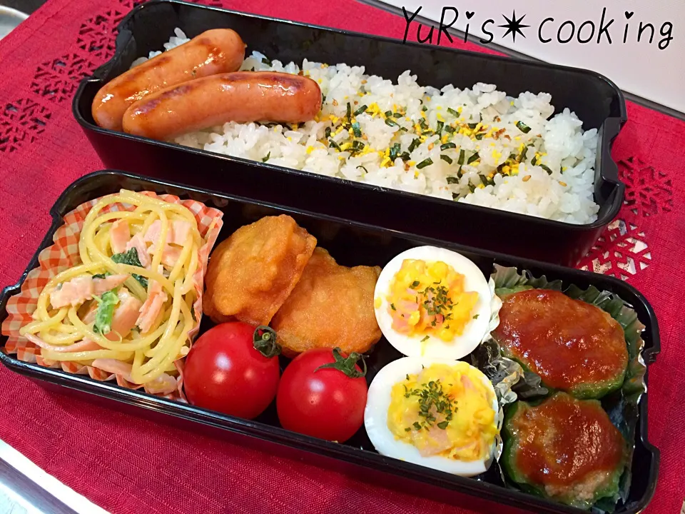 Snapdishの料理写真:彼氏弁当|ゆリたんさん