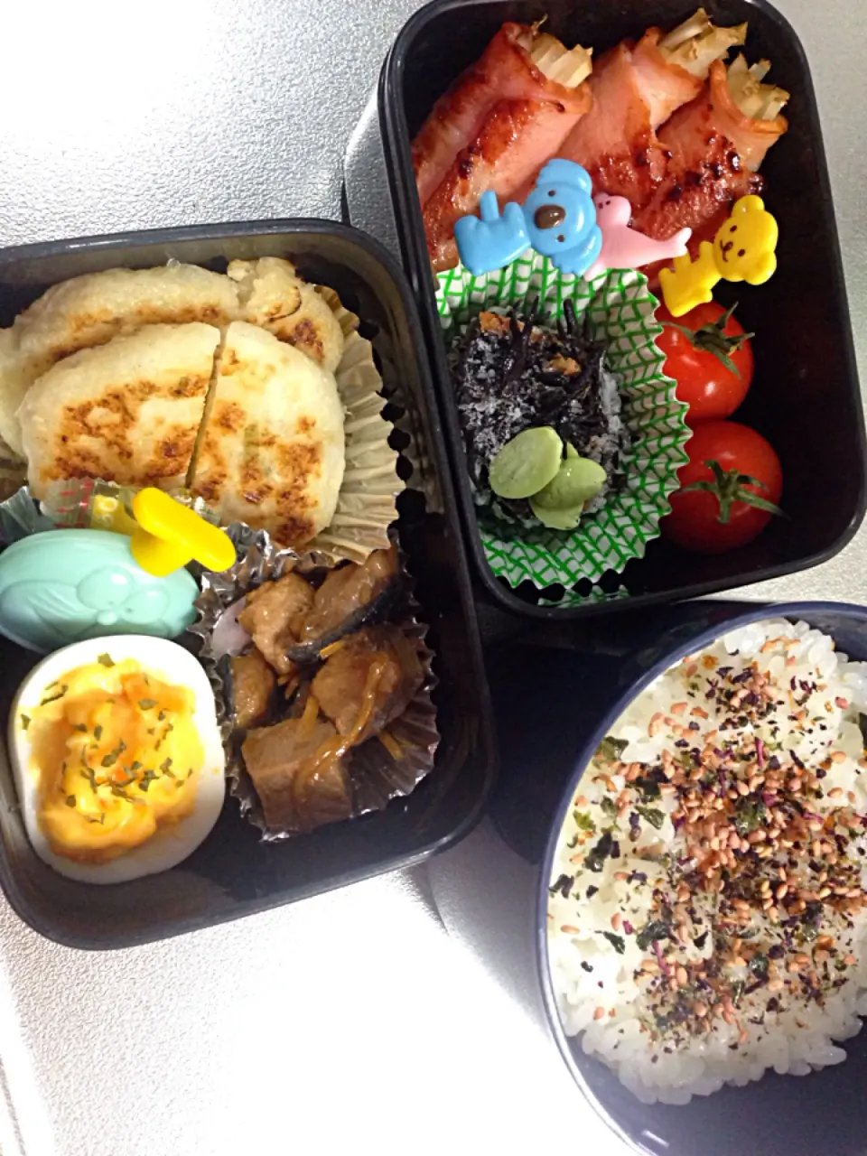 Snapdishの料理写真:大根餅お弁当|はちくまさん