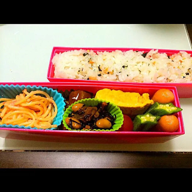 Snapdishの料理写真:7月14日のお弁当|nori😄さん