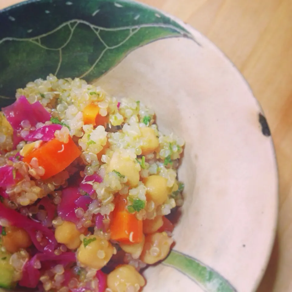 Quinoa & beans salad            by greens|greensさん